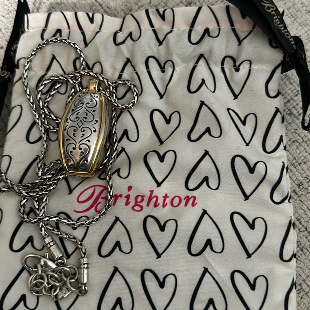Silver lanyard